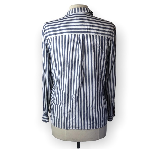 Ted Baker Colour By Numbers Norona Stripe Button Down Shirt - Picture 5 of 7